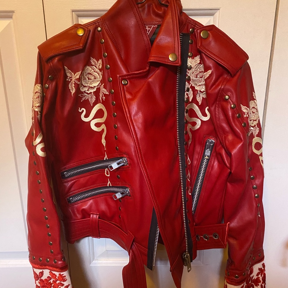 Red original toxic vision jacket